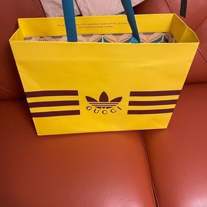 Gucci x Adidas shopping bag